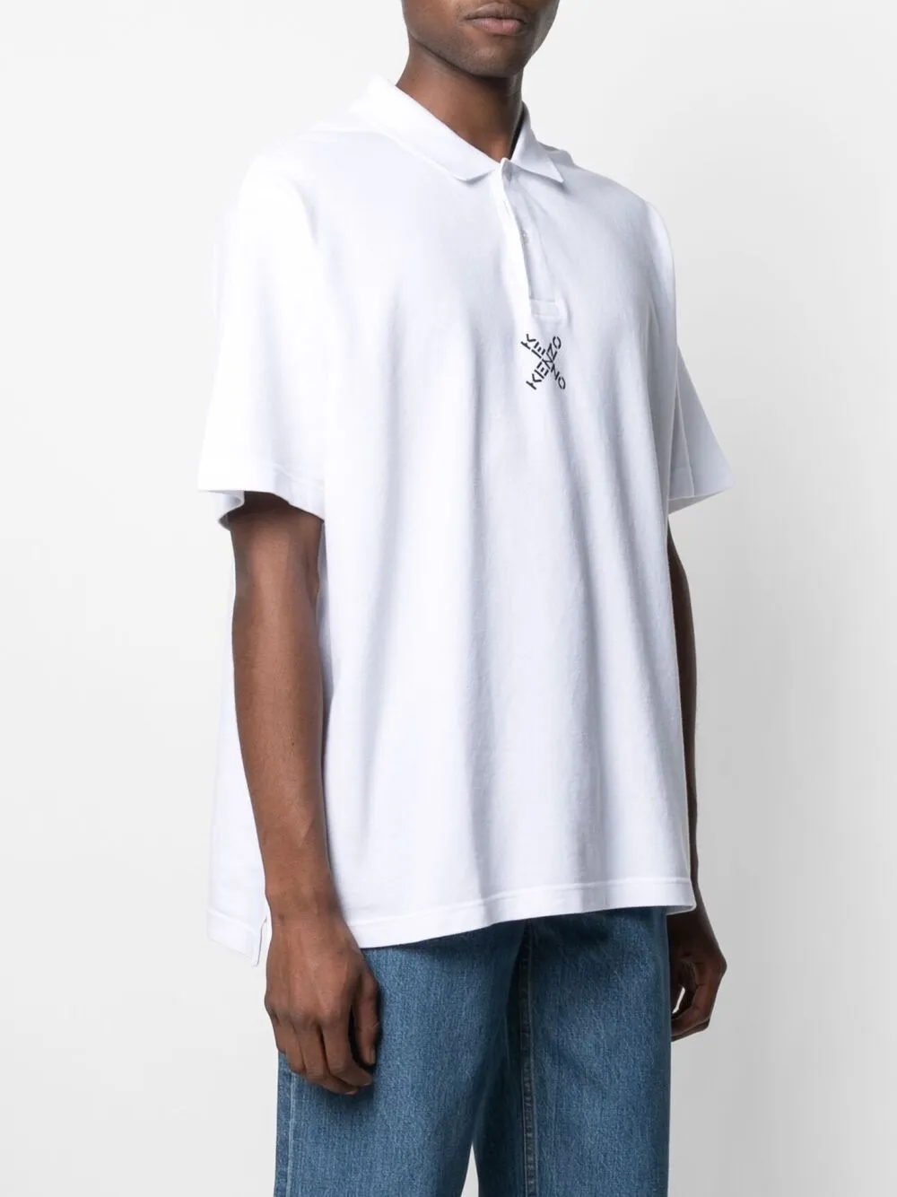 фото Kenzo рубашка поло с логотипом