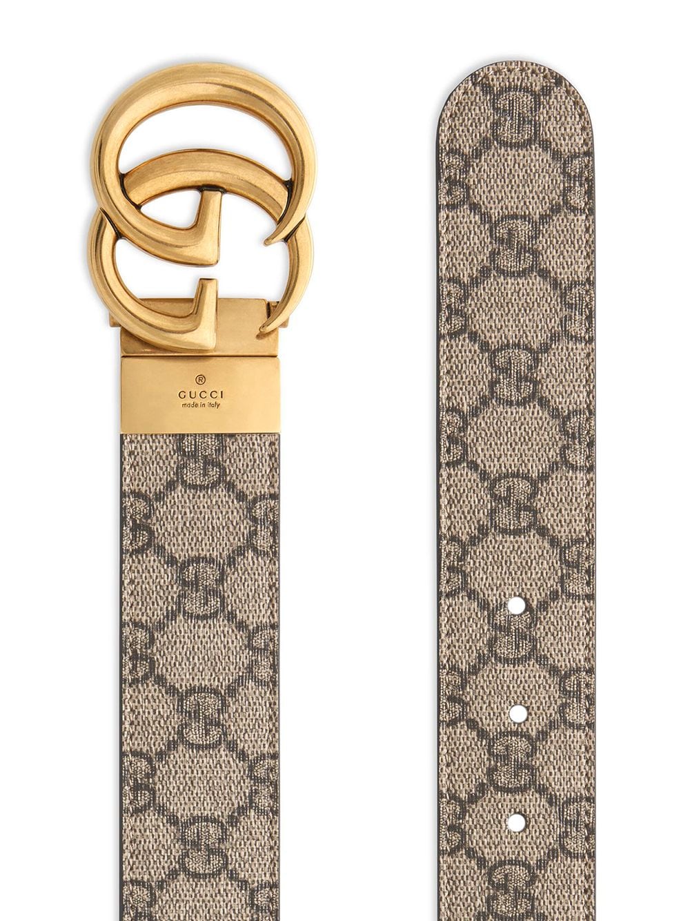 GUCCI- GG Marmont Reversible Belt- Woman- 90 - Red