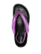 Isabel Marant Olanie metallic thong sandals