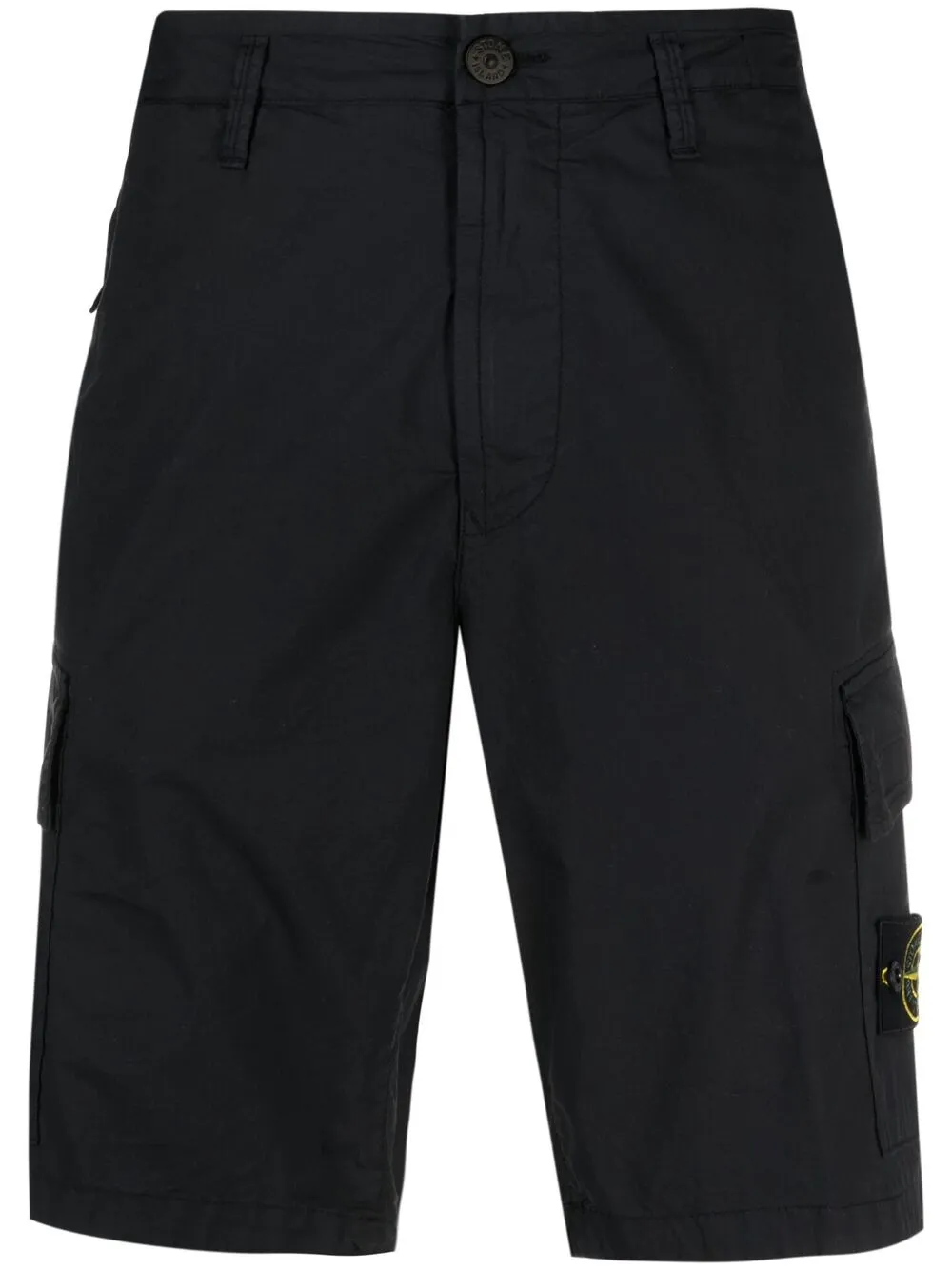 фото Stone island шорты-бермуды с нашивкой-логотипом