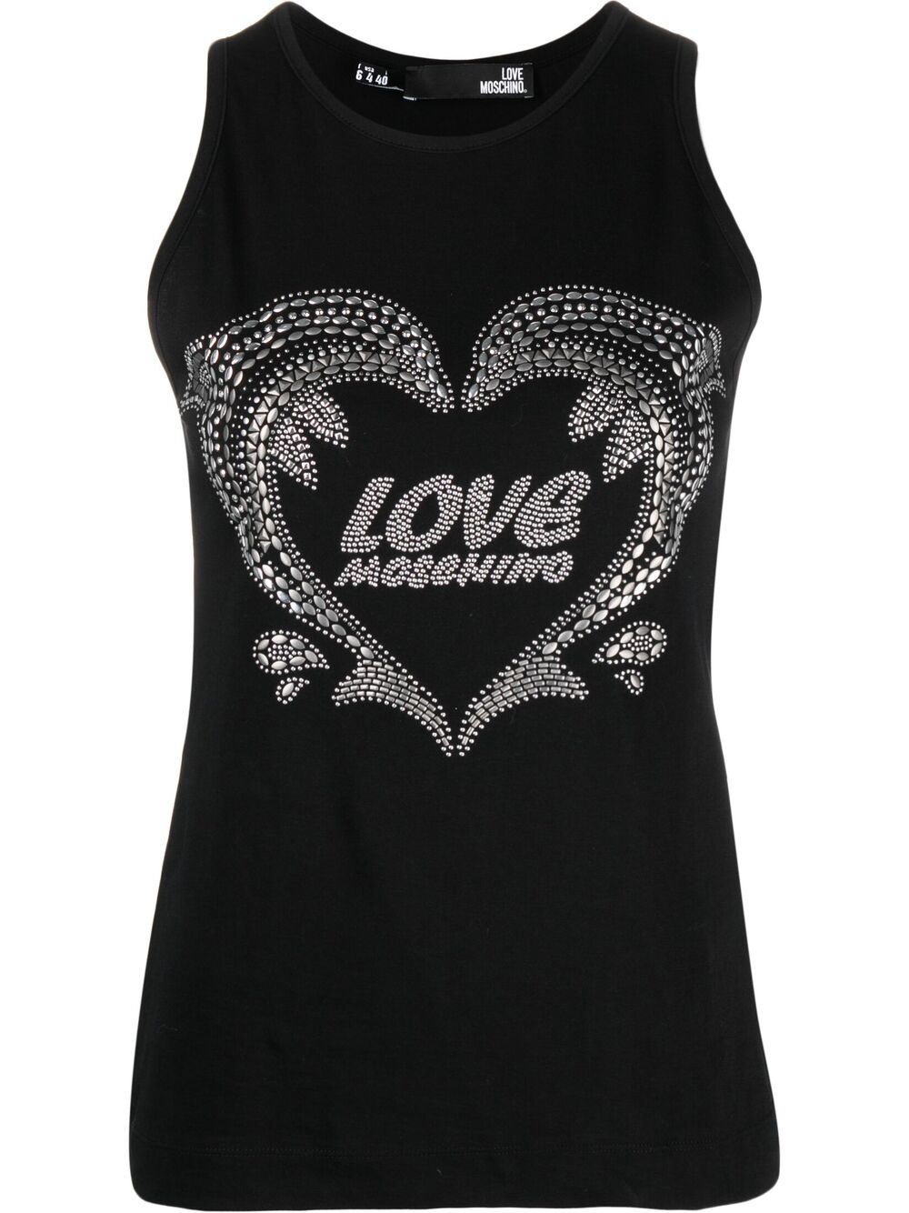 фото Love moschino топ с логотипом