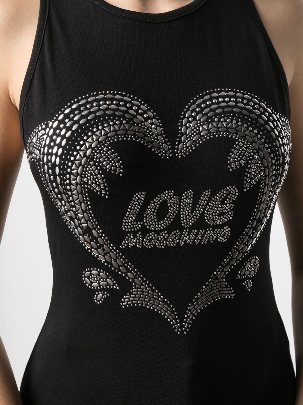 фото Love moschino топ с логотипом