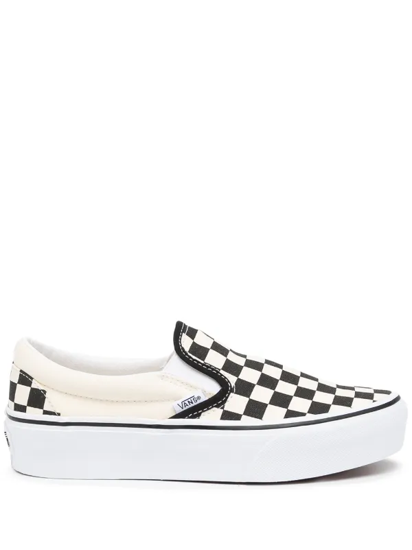 Checkered sale low vans