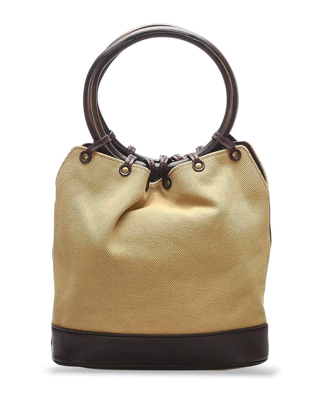 фото Gucci pre-owned сумка-ведро с круглыми ручками
