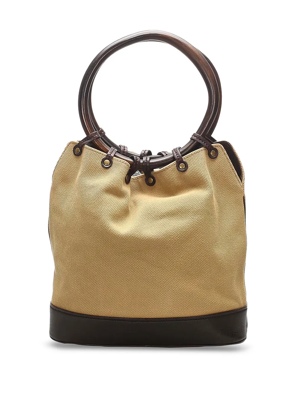 фото Gucci pre-owned сумка-ведро с круглыми ручками