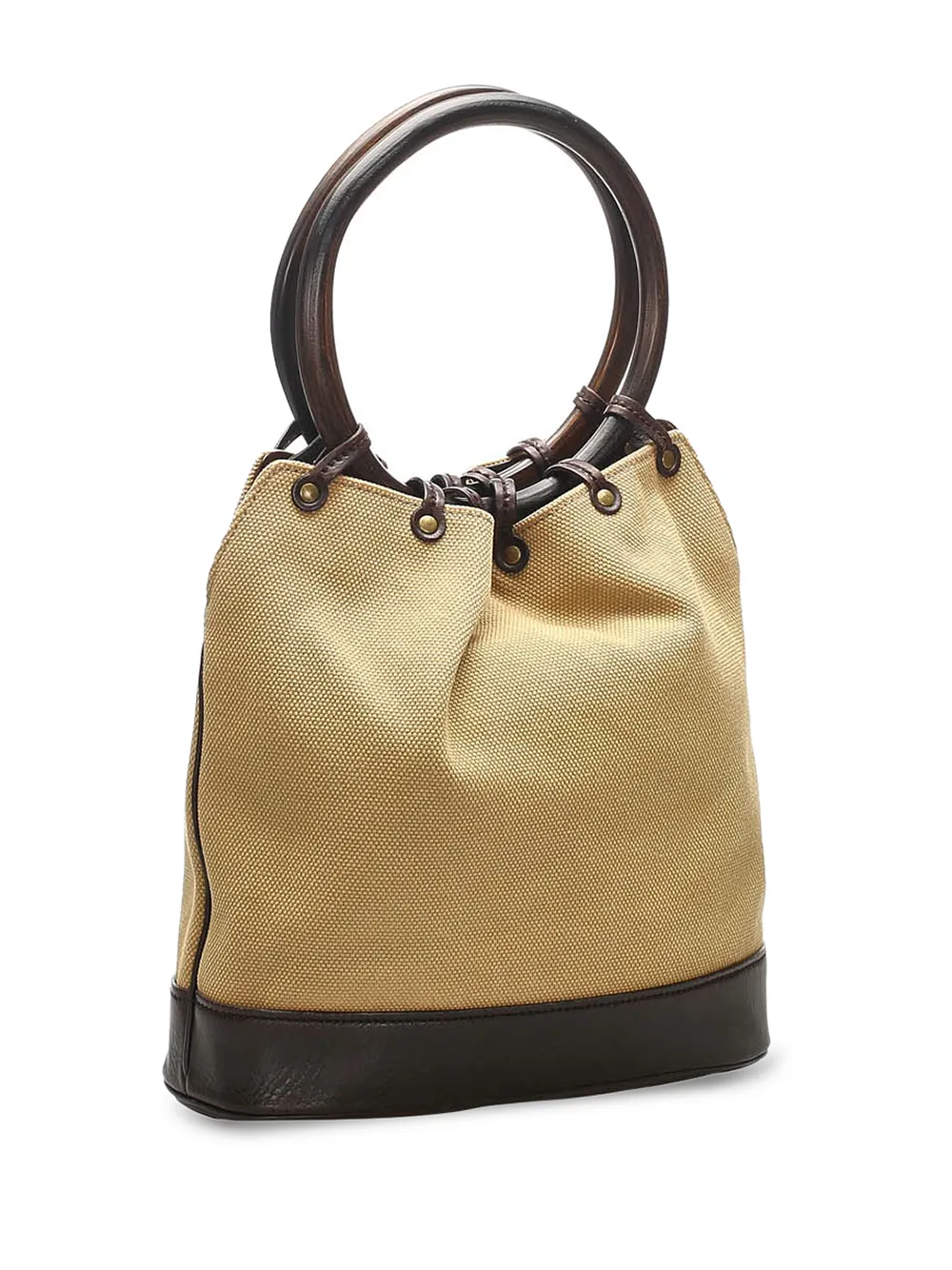 фото Gucci pre-owned сумка-ведро с круглыми ручками