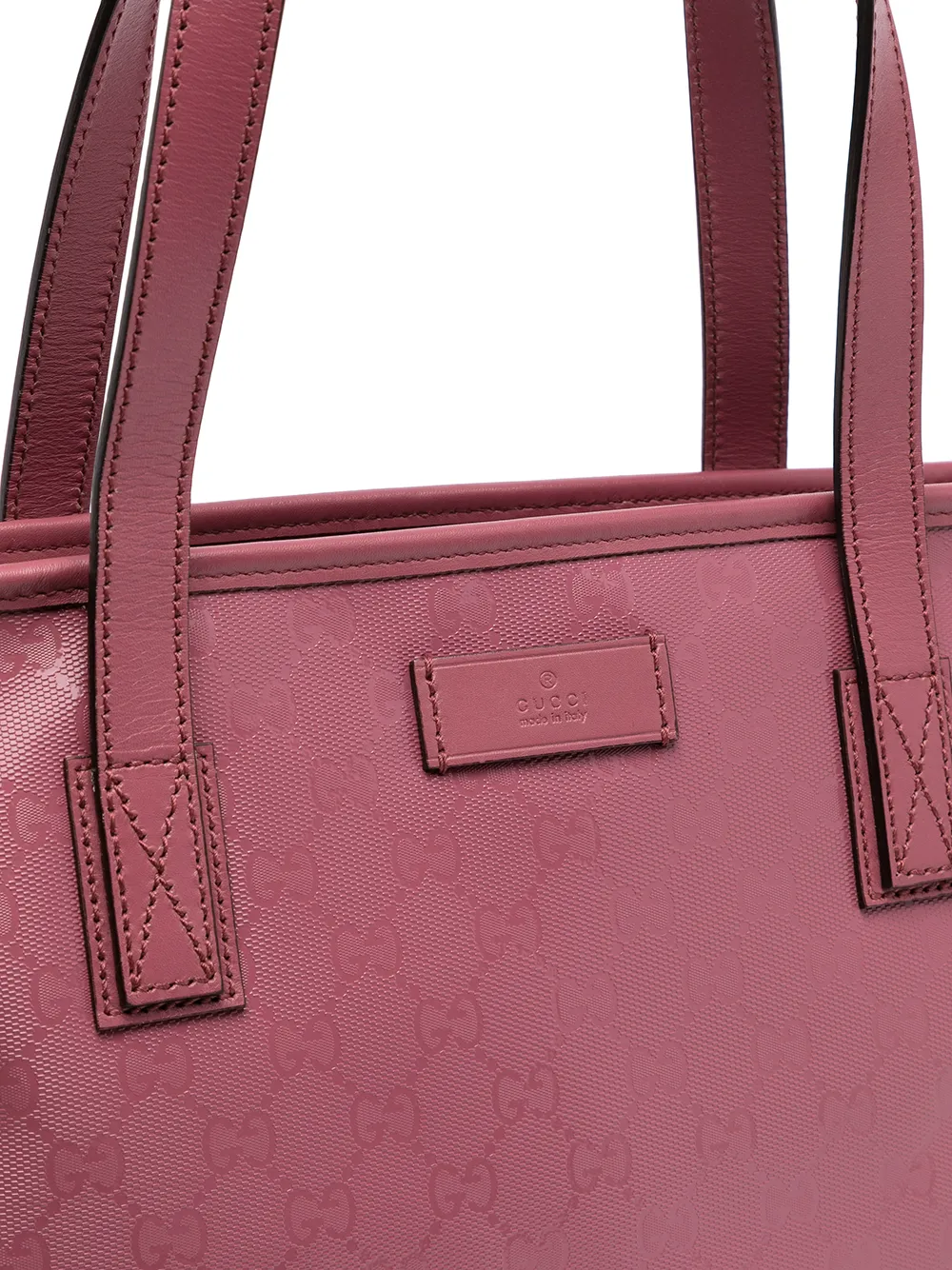 фото Gucci pre-owned сумка-тоут с узором gg