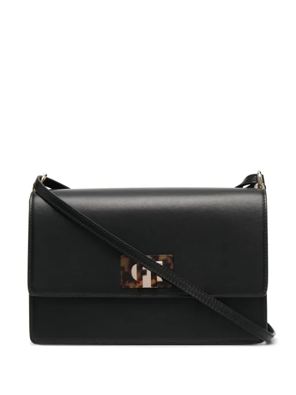 black phone crossbody bag