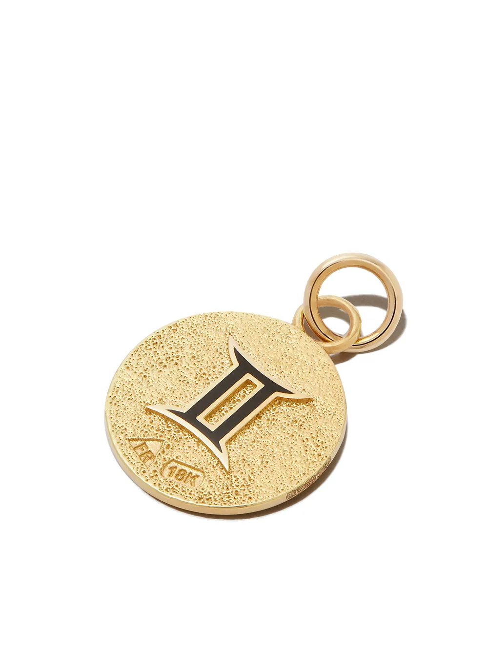 фото Foundrae подвеска gemini из желтого золота