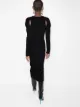 Balmain Abito con dettaglio cut-out