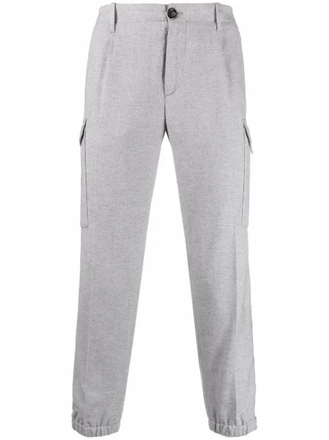Brunello Cucinelli pantalon de costume droit