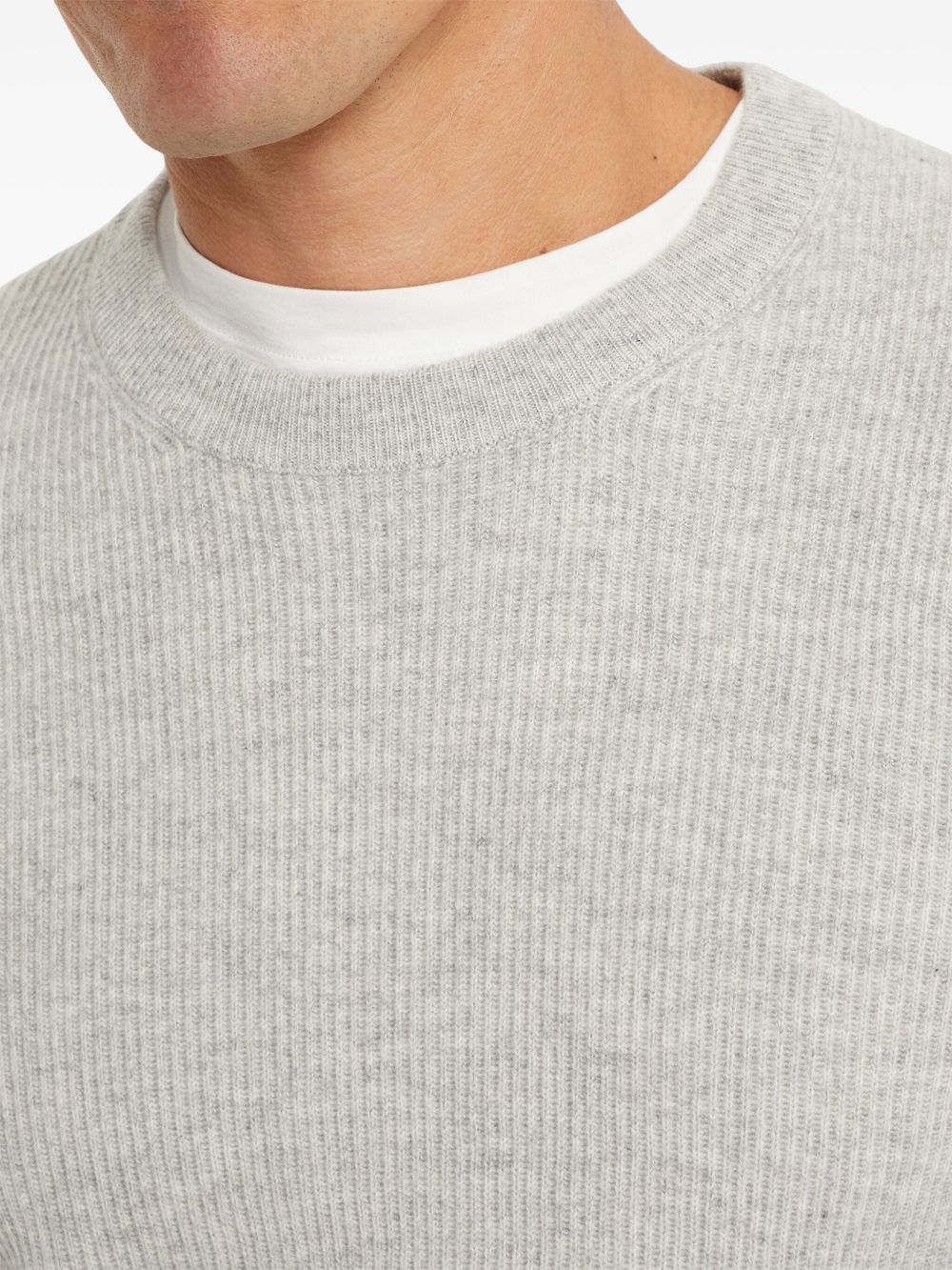 Brunello Cucinelli ribbed-knit cashmere jumper Men