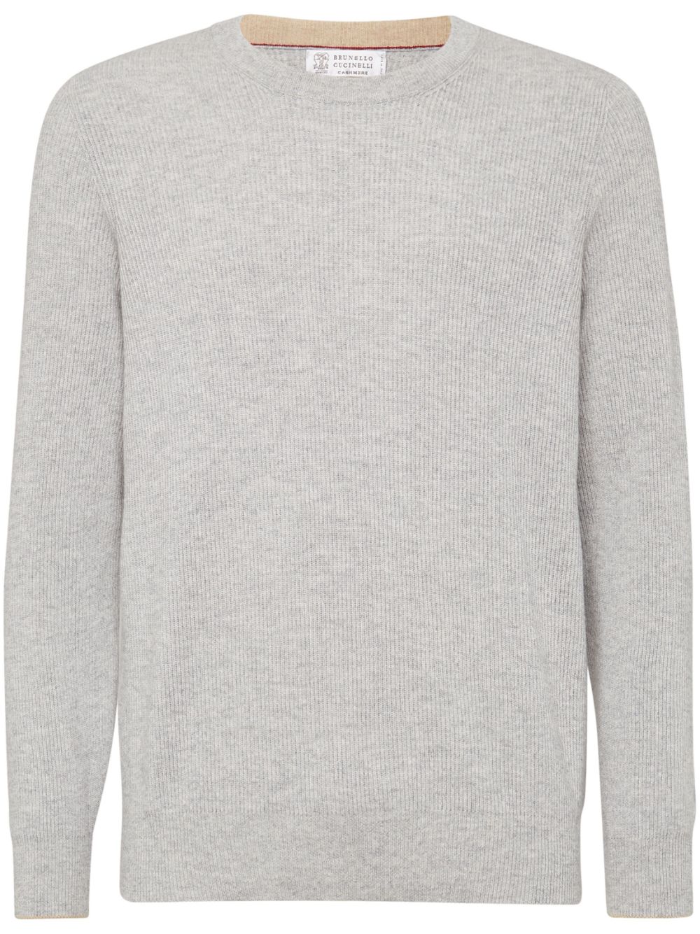 Brunello Cucinelli ribbed-knit cashmere jumper Men