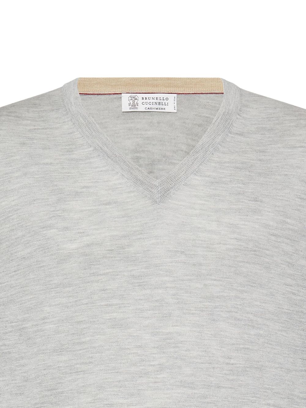 Brunello Cucinelli V-neck cashmere-silk jumper Men