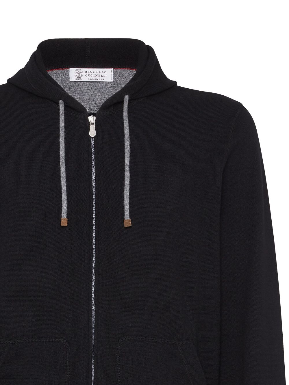 Brunello Cucinelli zip-front cashmere hoodie Men