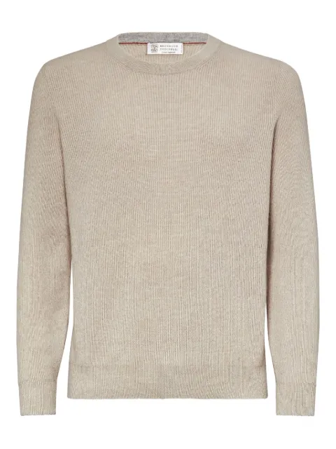 Brunello Cucinelli crewneck cashmere jumper