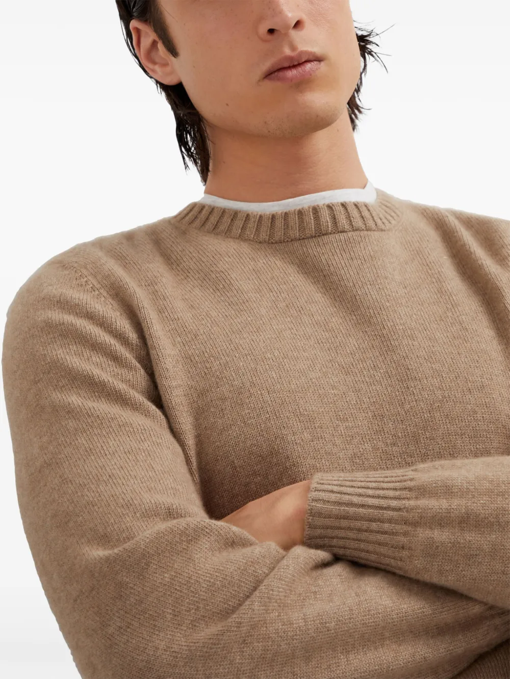 Brunello Cucinelli crewneck cashmere jumper Men