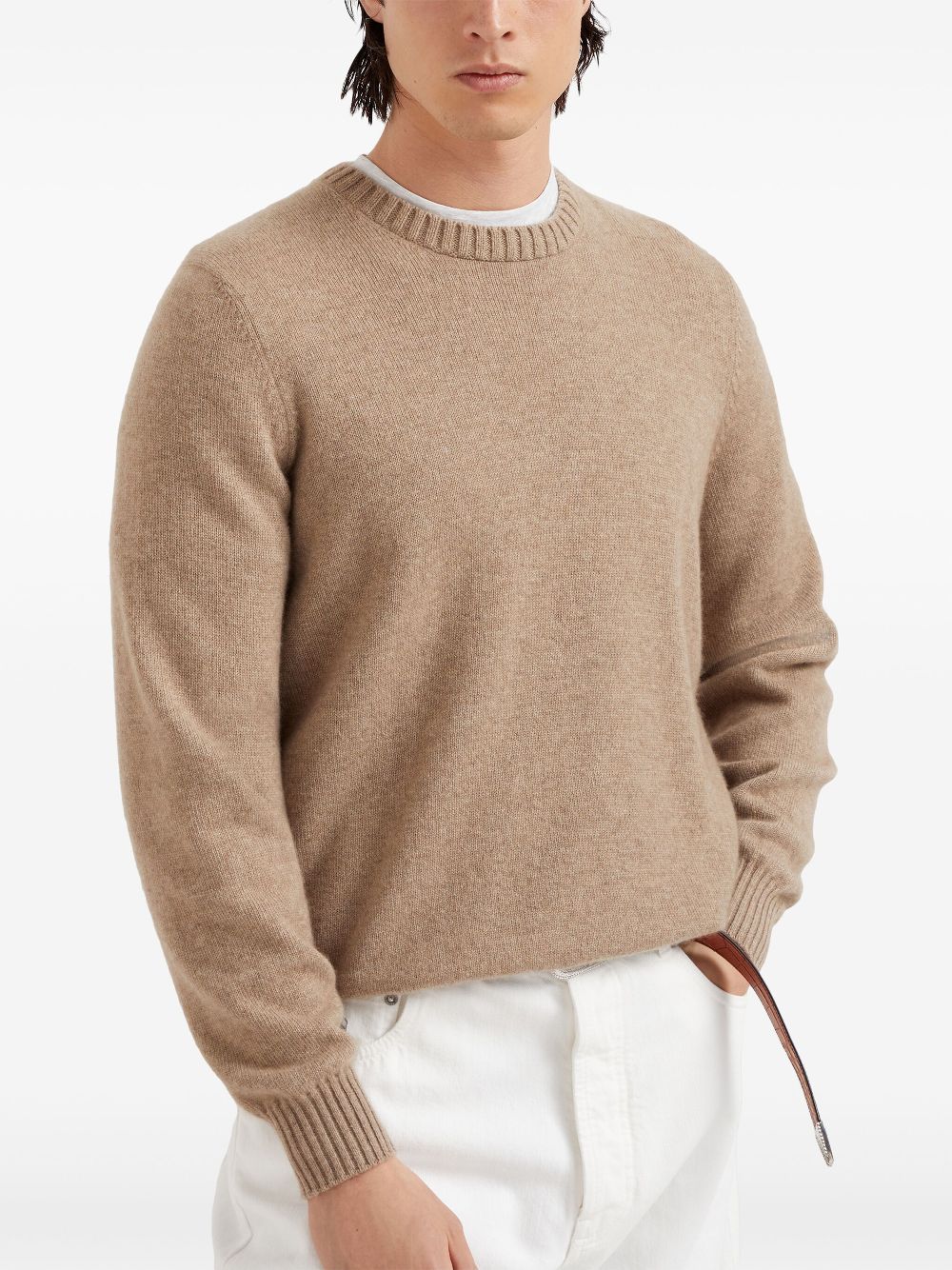 Brunello Cucinelli crewneck cashmere jumper Men