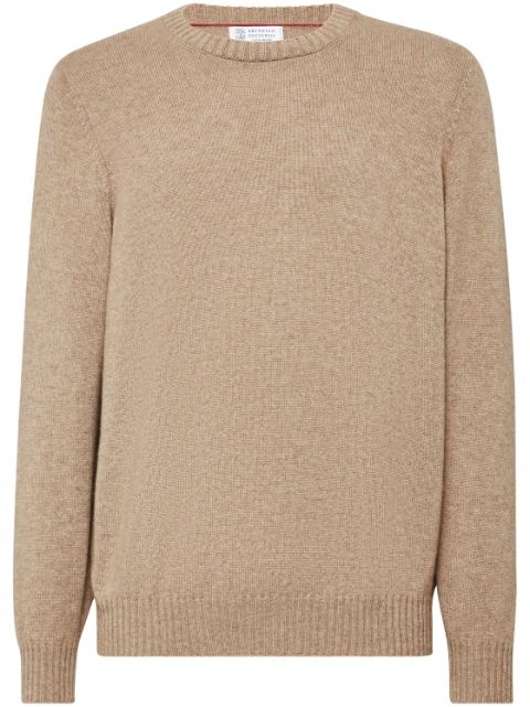 Brunello Cucinelli crewneck cashmere jumper Men