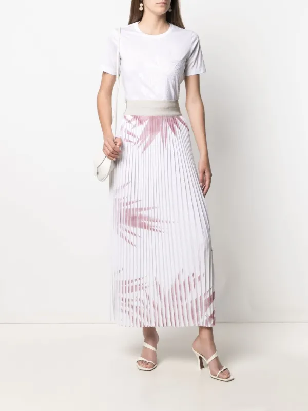 Lorena Antoniazzi Embroidered Cotton T-shirt | White