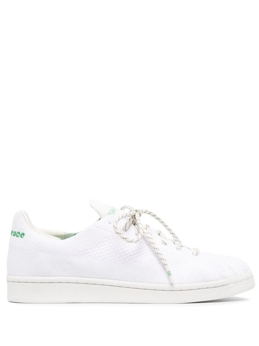 Adidas Originals Pharrell X Superstar Primeknit Sneakers In White