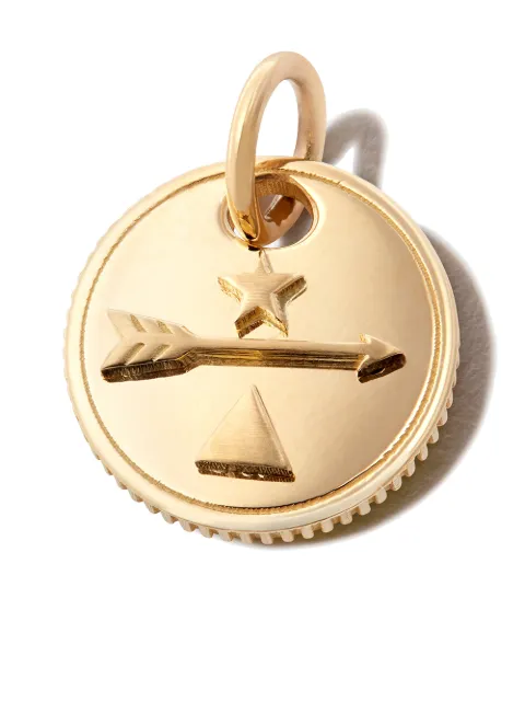 Foundrae 18kt yellow gold Dream mini medallion