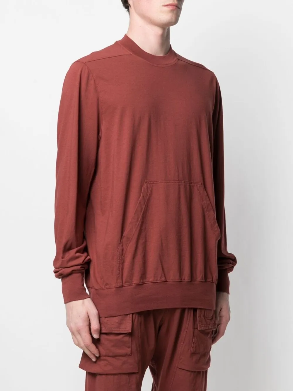 фото Rick owens drkshdw футболка с длинными рукавами
