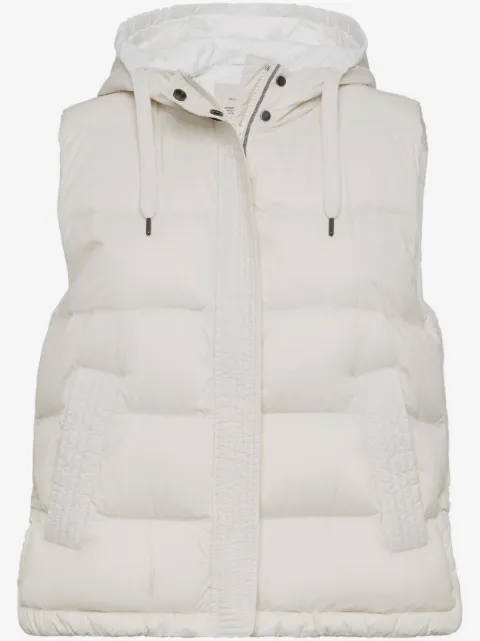 Brunello Cucinelli hood padded gilet