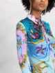 Versace Trésor de la Mer-print dress