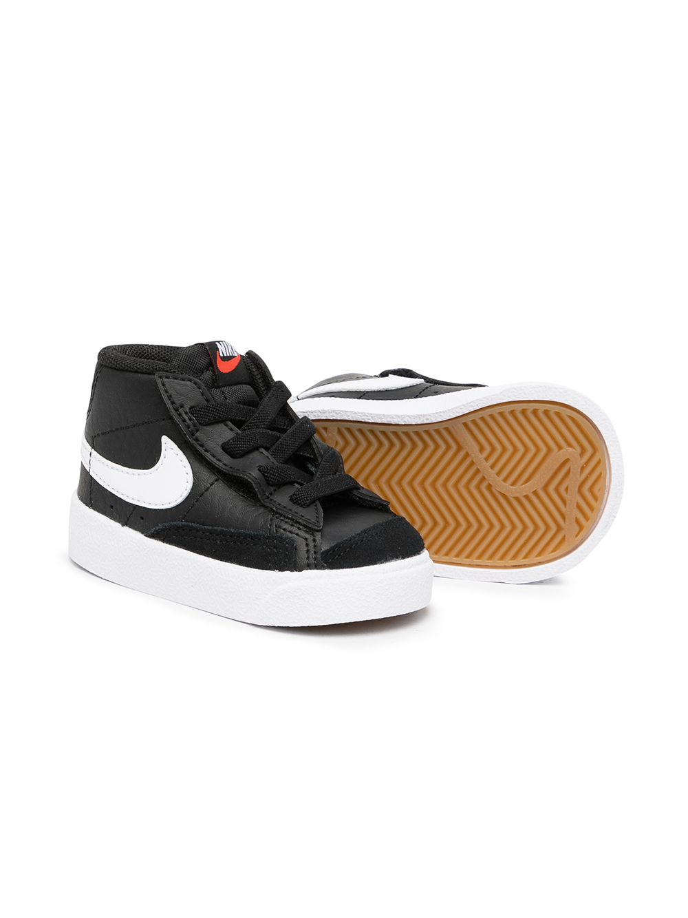 фото Nike kids высокие кеды blazer mid´77