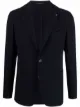 Image 1 of Tagliatore jacquard single-breasted suit jacket