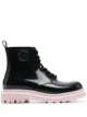 Image 1 of Viktor & Rolf high-shine ankle boots