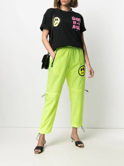 smiley world track pants