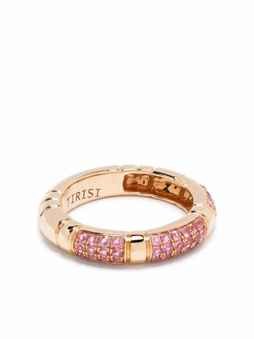 Bague Amsterdam en or 18ct ornée de quartz - Tirisi - Modalova