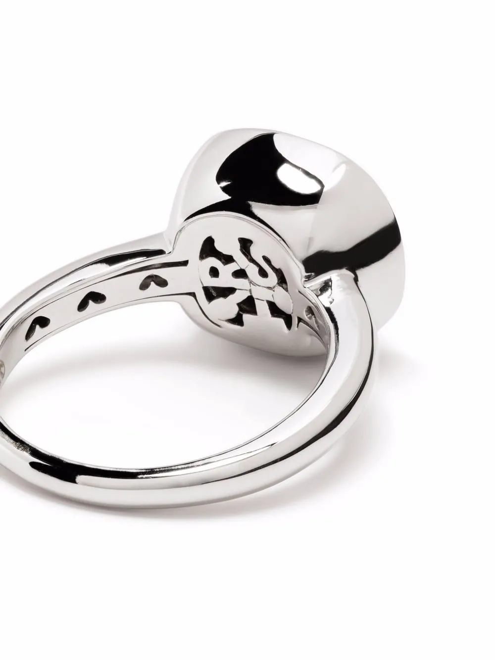 Tirisi Anello Milano in oro bianco 18 carati con diamanti | Alta gioielleria | Image 4