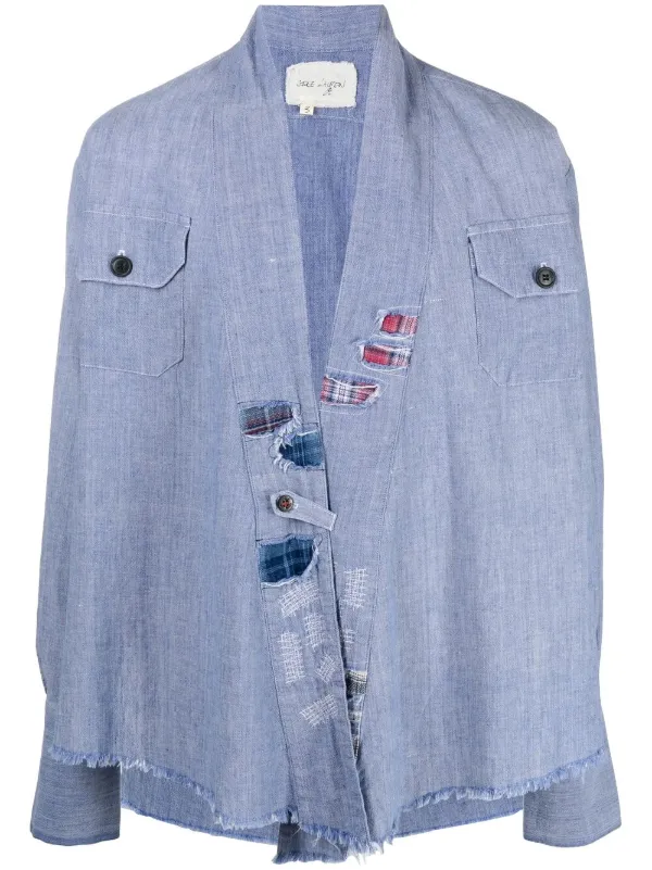 greg lauren denim jacket