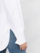 Nude button-up shirt