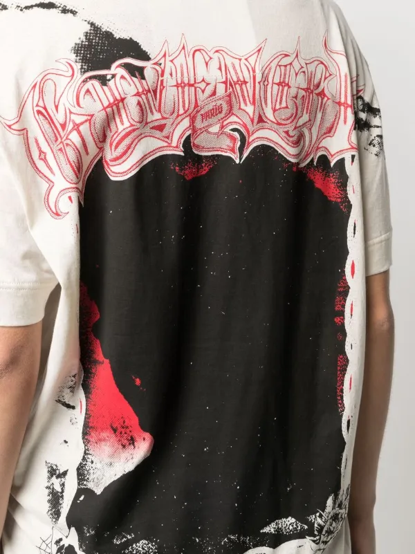 Givenchy graphic outlet t shirt