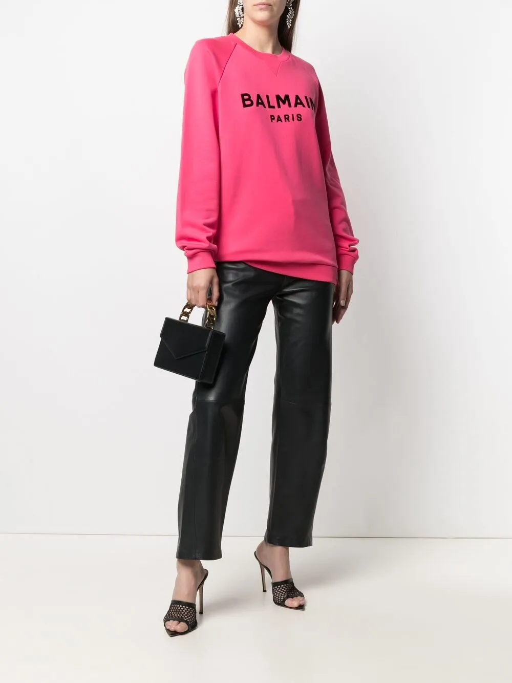 фото Balmain толстовка с логотипом