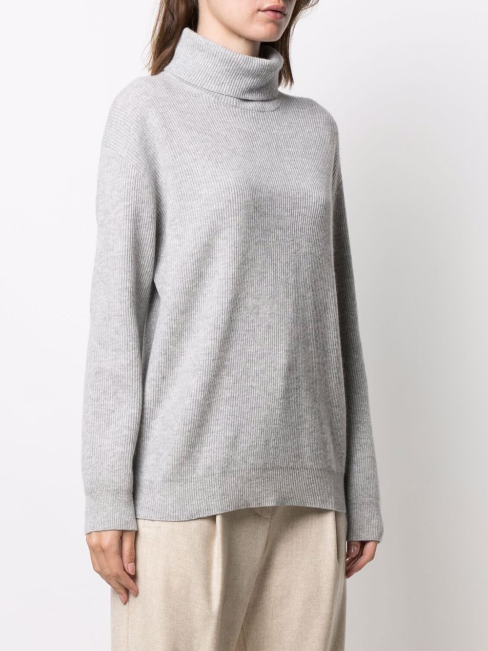 Where to purchase cheap Brunello Cucinelli ribbed-knit roll-neck jumper Women