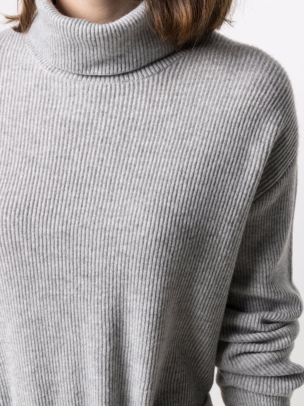 Where to purchase cheap Brunello Cucinelli ribbed-knit roll-neck jumper Women