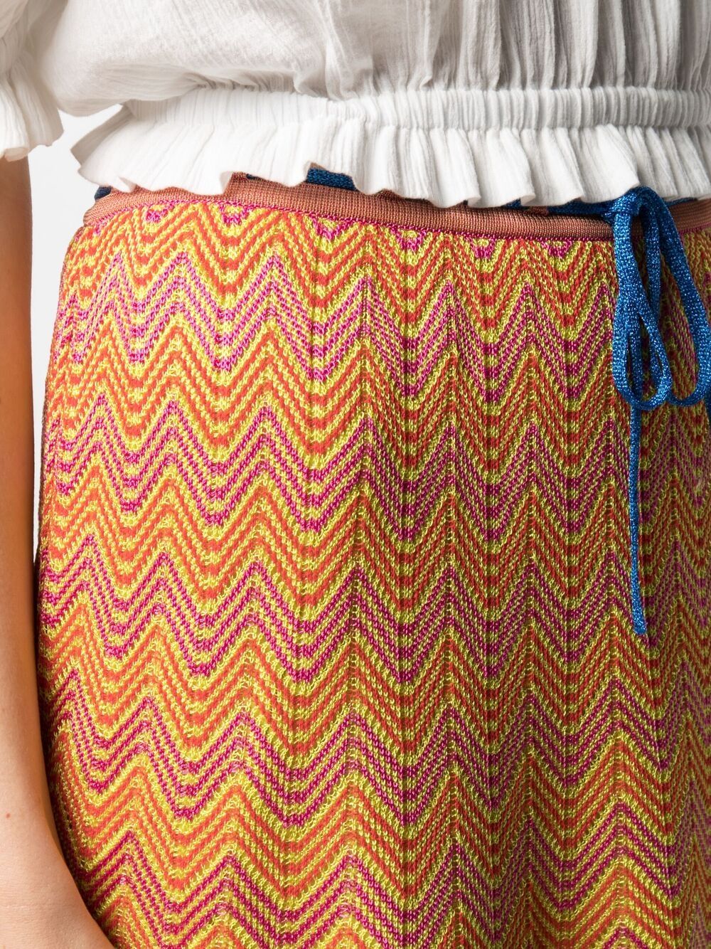 фото M missoni трикотажная юбка с узором