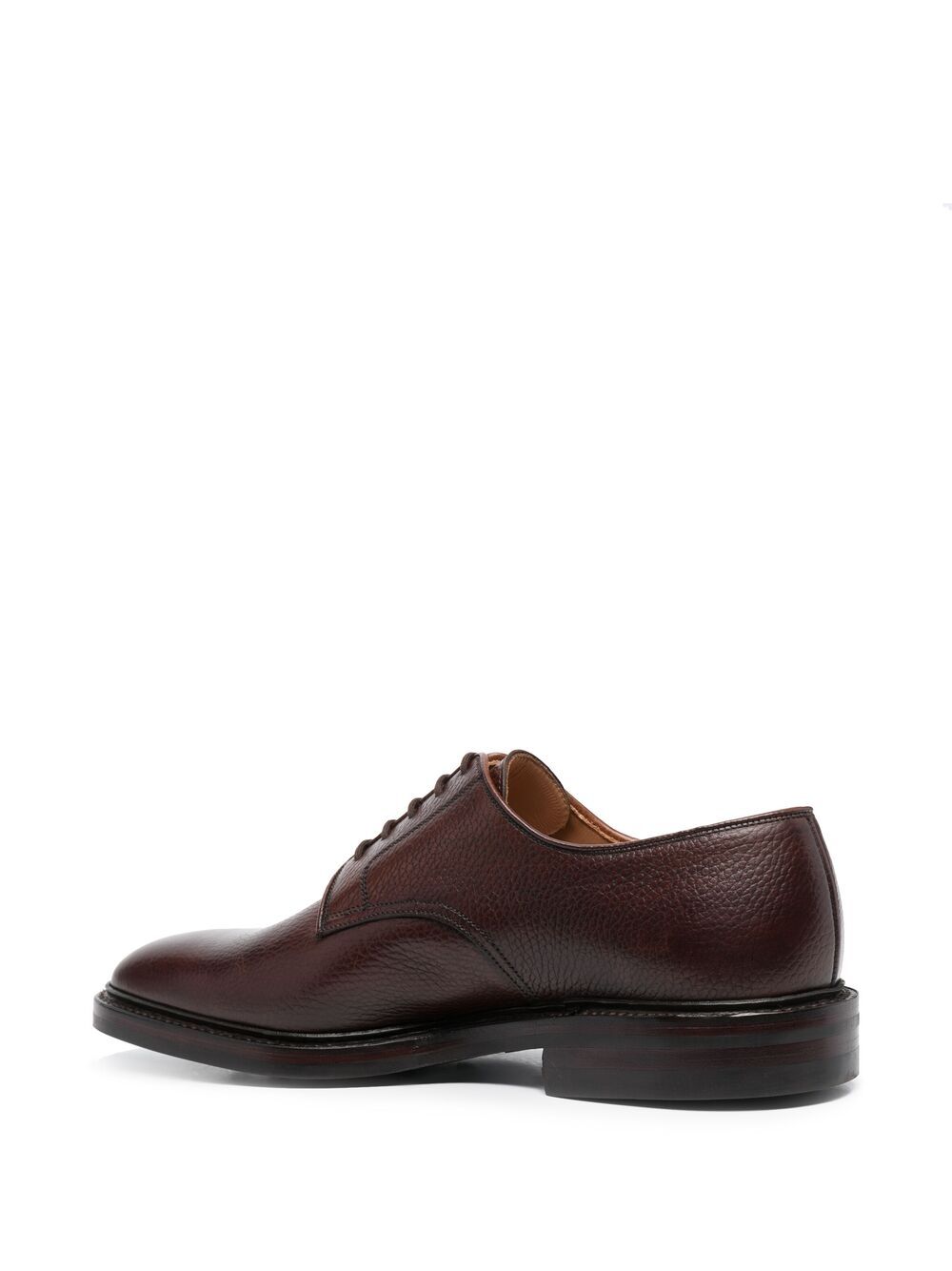 фото Crockett & jones туфли дерби из зернистой кожи