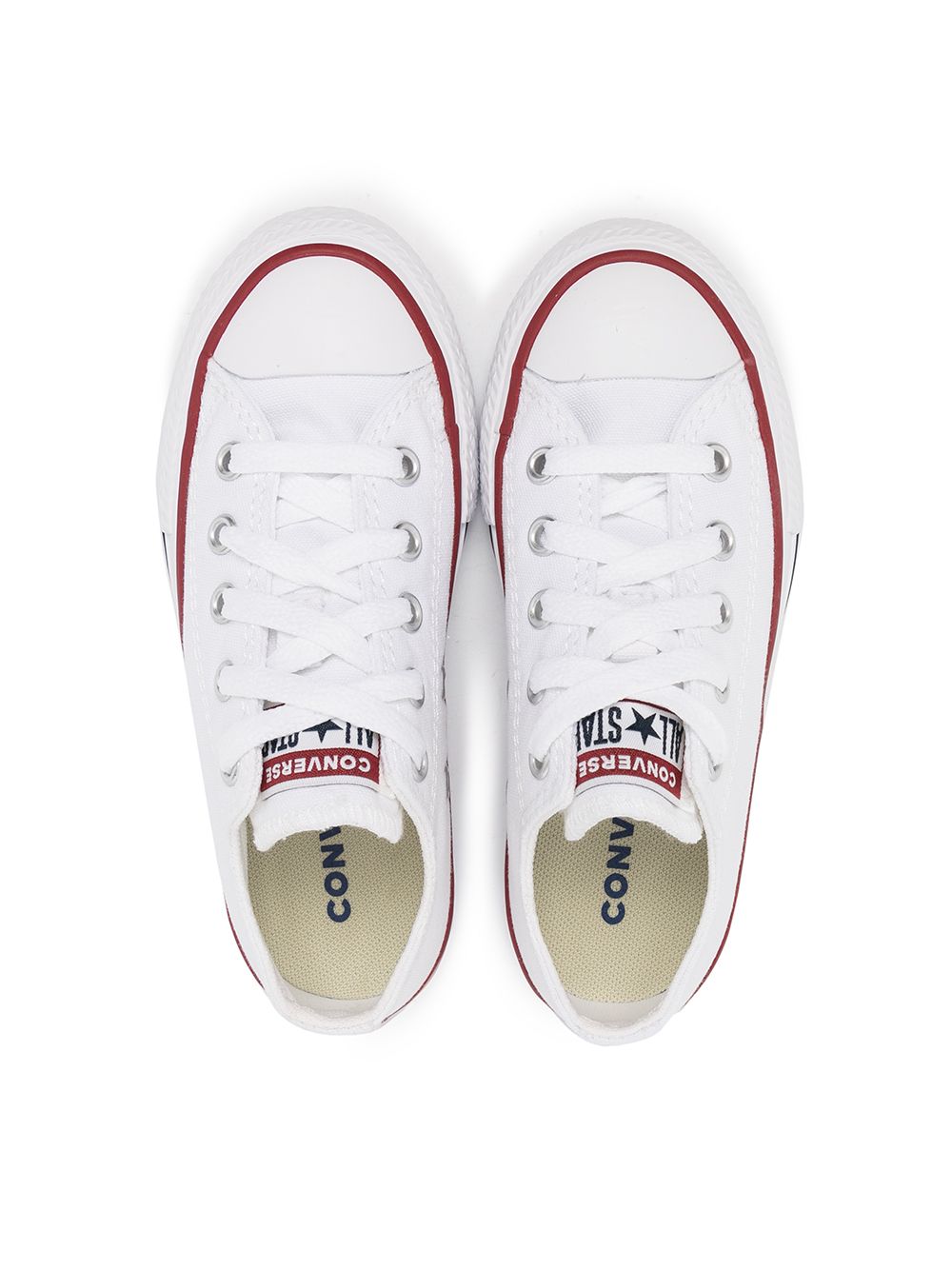 Shop Converse All Star Low-top Sneakers In Weiss