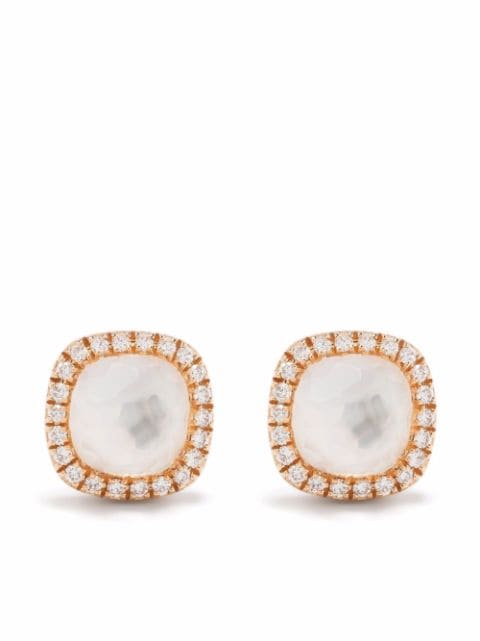 Tirisi 18kt rose gold Milano sweeties diamond earrings