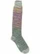 Image 1 of Missoni crochet-knit logo-print socks