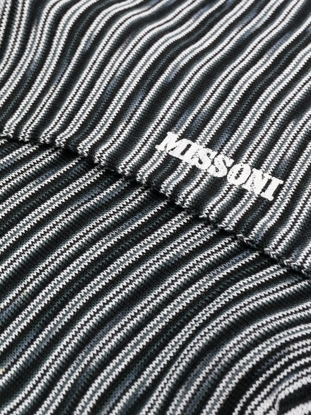 фото Missoni носки в технике кроше с логотипом