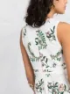 Giambattista Valli sleeveless floral-print dress