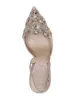 René Caovilla Veneziana slingback silk pumps