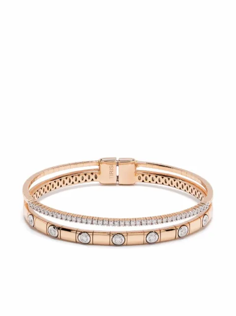 Tirisi 18kt Monte Carlo Rotgoldarmreif mit Diamanten